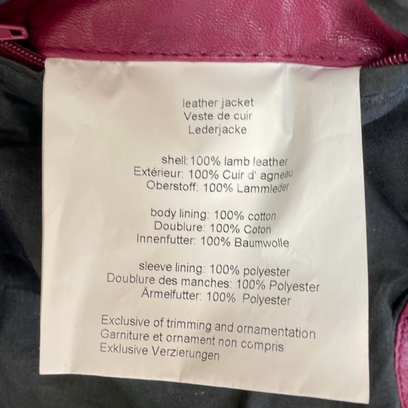 Free People Christy Moto - Mauritius Leather Jacket - Picture 4 of 6